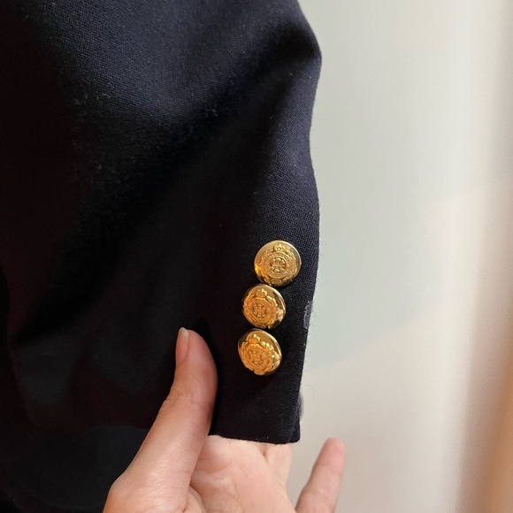 Vintage St. Michael from Mark & Spencer Pure New Wool Made in Britain Blazer - Picture 10 of 14